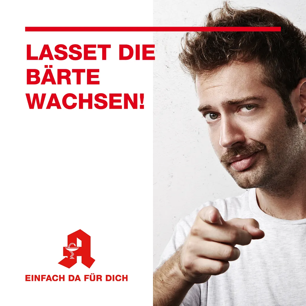Mann mit Bart