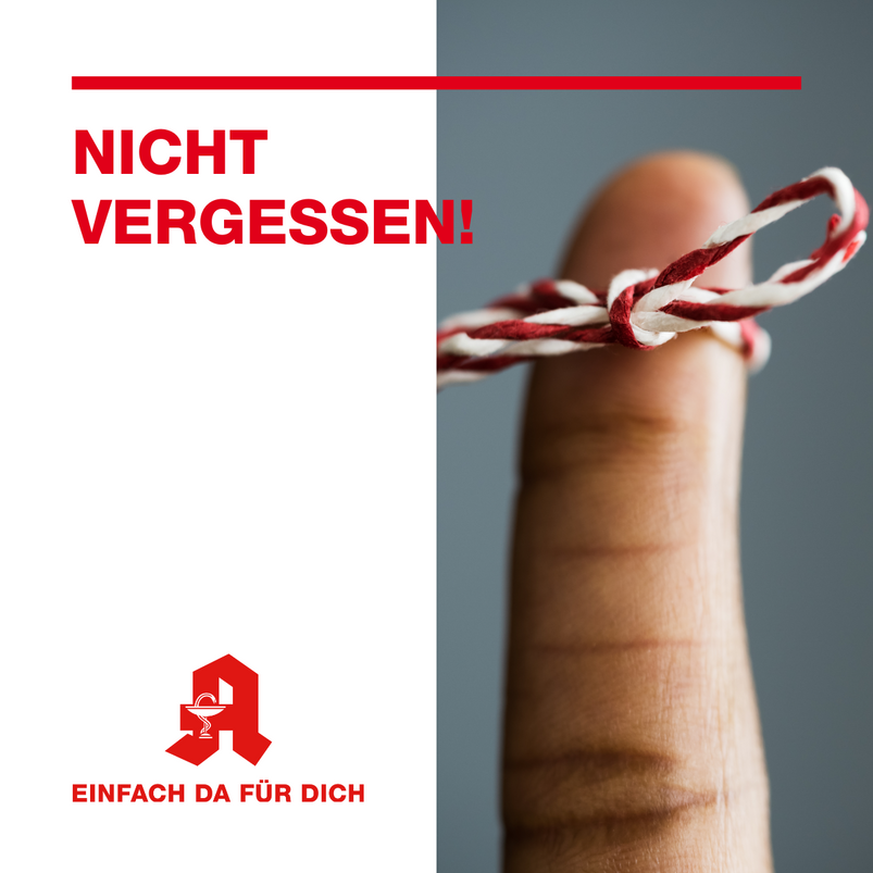 Schnur um den Finger - Erinnerung