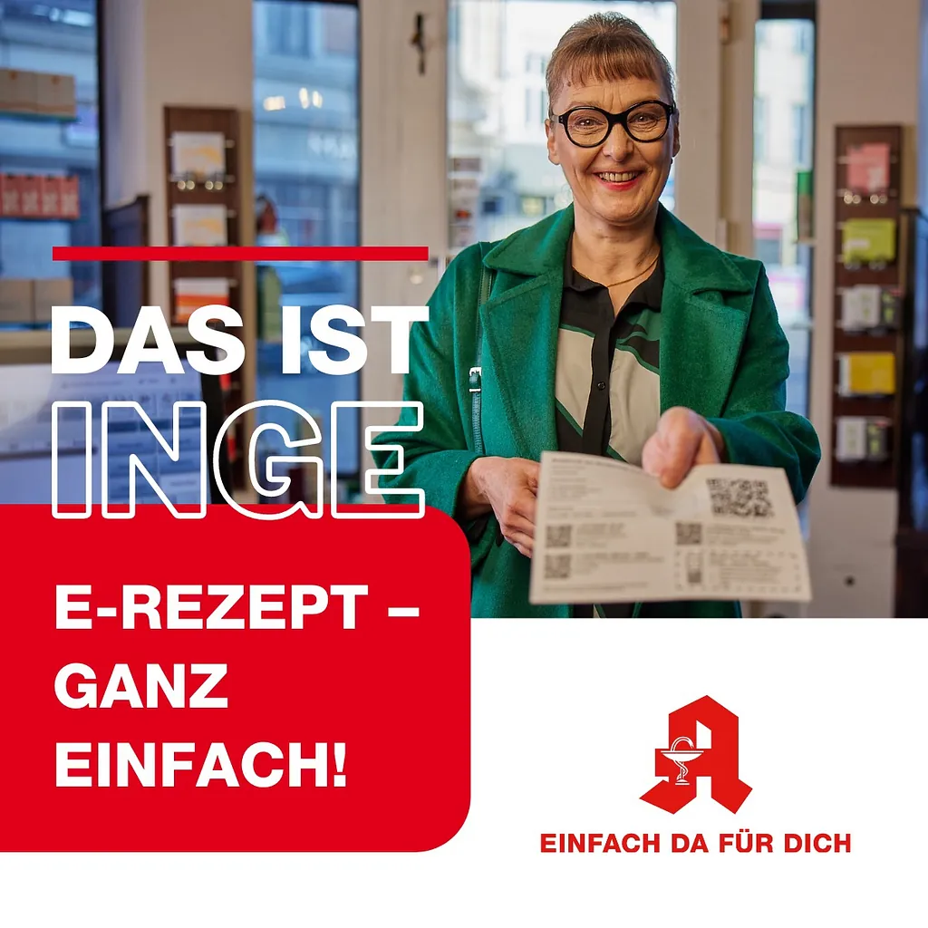 Inge mit E-Rezept