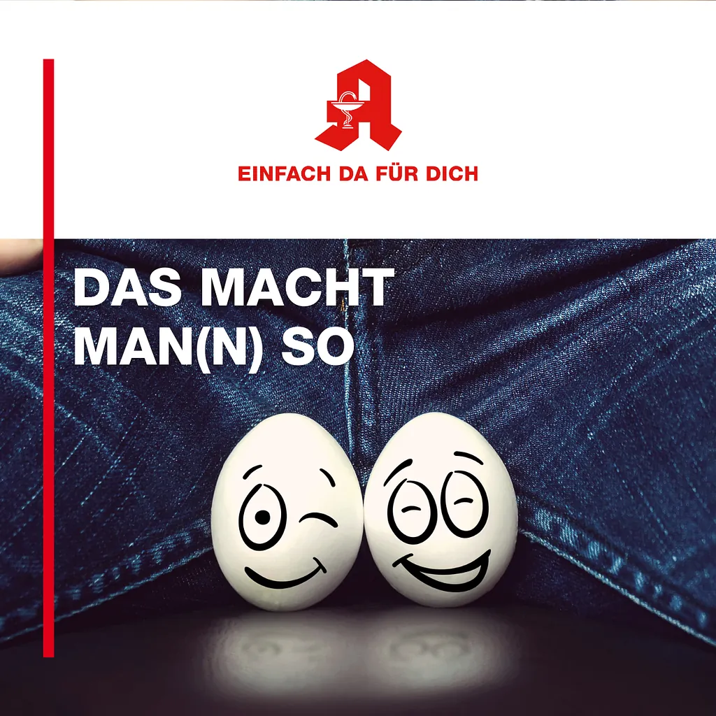 Eier im Schritt - Hodenkrebsvorsorge