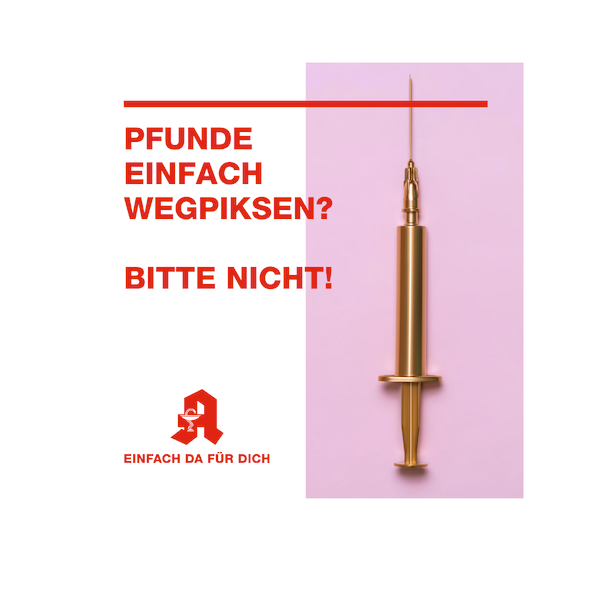 goldene Spritze
